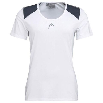 Женская теннисная футболка Head Club 22 Tech T-Shirt - White
