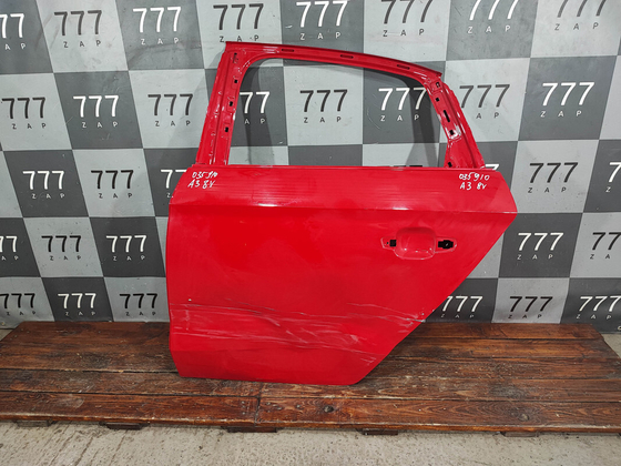 Дверь задняя левая Audi A3 (8V) 12-20 Б/У Оригинал 8V5833051C