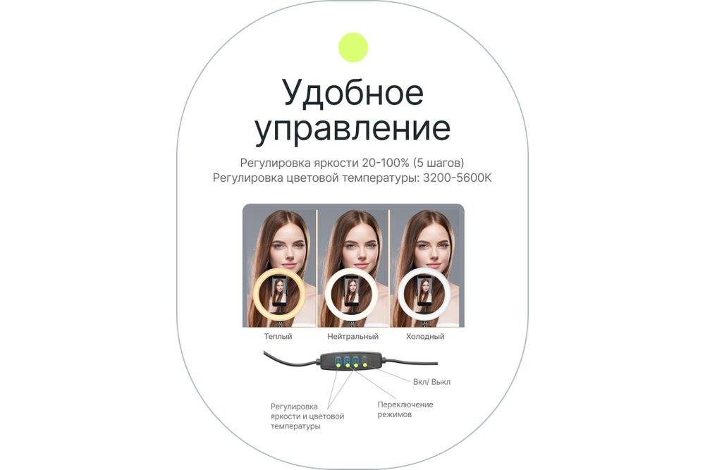 Светодиодный осветитель Raylab RL-0108 Kit кольцевой