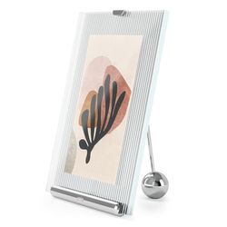 Фоторамка Flute, 16х20 см, хром