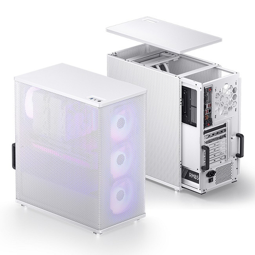 Корпус Midi-Tower JONSBO VR4, без Б.П, ATX, белый (VR4 White)