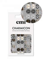 Charmicon 3D Silicone Stickers №186 Логомания