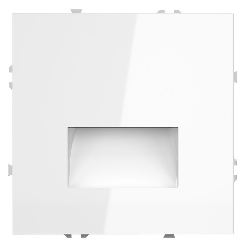 Подсветка светодиодная встраиваемая VOLTUM S70, (белый глянцевый)