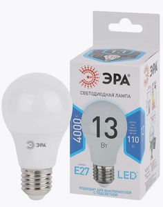 ЛАМПА СВЕТОДИОДНАЯ  ЭРА LED SMD A60-13W-840-E27
