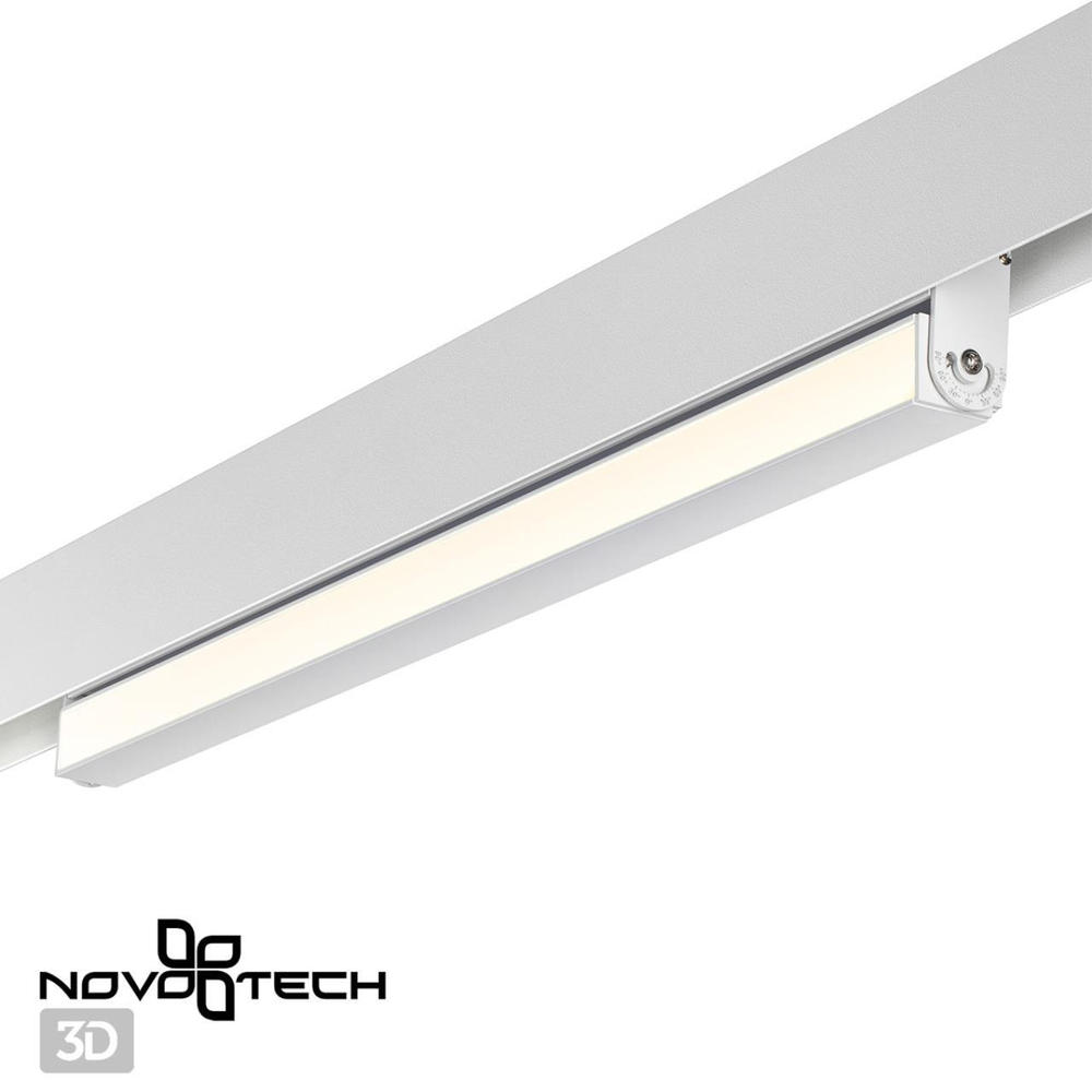 358540 SHINO NT21 036 белый Трековый светильник для низковольного шинопровода IP20 LED 4000K 24W 48V FLUM