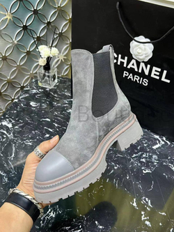 Женские демисезонные ботинки челси Chanel (Шанель) премиум класса