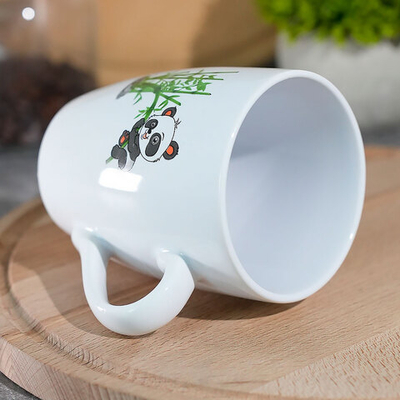 Кружка 350мл Панда, фарфор, 2 сорт