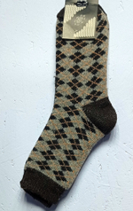 Тёплые зимние носки 1 пара, шерсть, размеры от 40 до 48