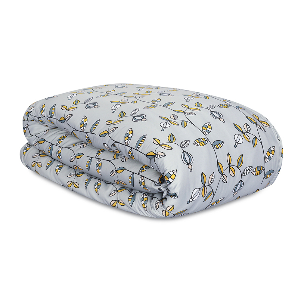 Комплект постельного белья "Ягоды тайги" из премиального сатина из коллекции russian north, 150х200 см