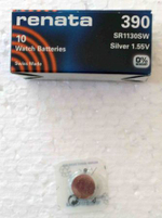 Элемент питания Renata 390 (SR1130SW) BL-1/10/100