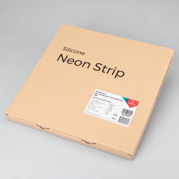 Гибкий неон Arlight 12W/m 120LED/m 4040SMD разноцветный 5M ARL-Moonlight-1516-Dome 24V RGB 027957