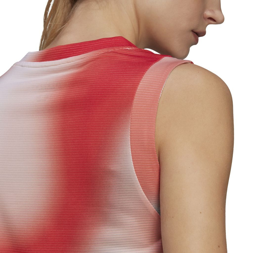 Женский топ теннисный Adidas Mel Match Tank W - разноцветный