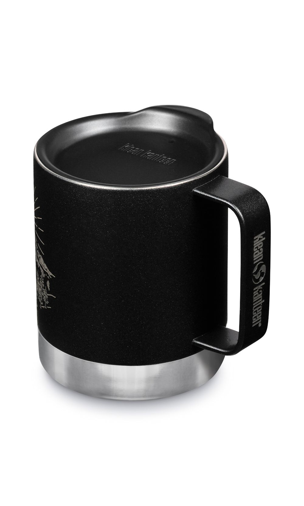 Термокружка Klean Kanteen Camp Mug 12oz (355 мл) Mountain Black