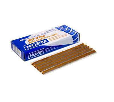 Жгуты ремонтные шин коричневые 204х6 мм (упак-25шт)-Clipper