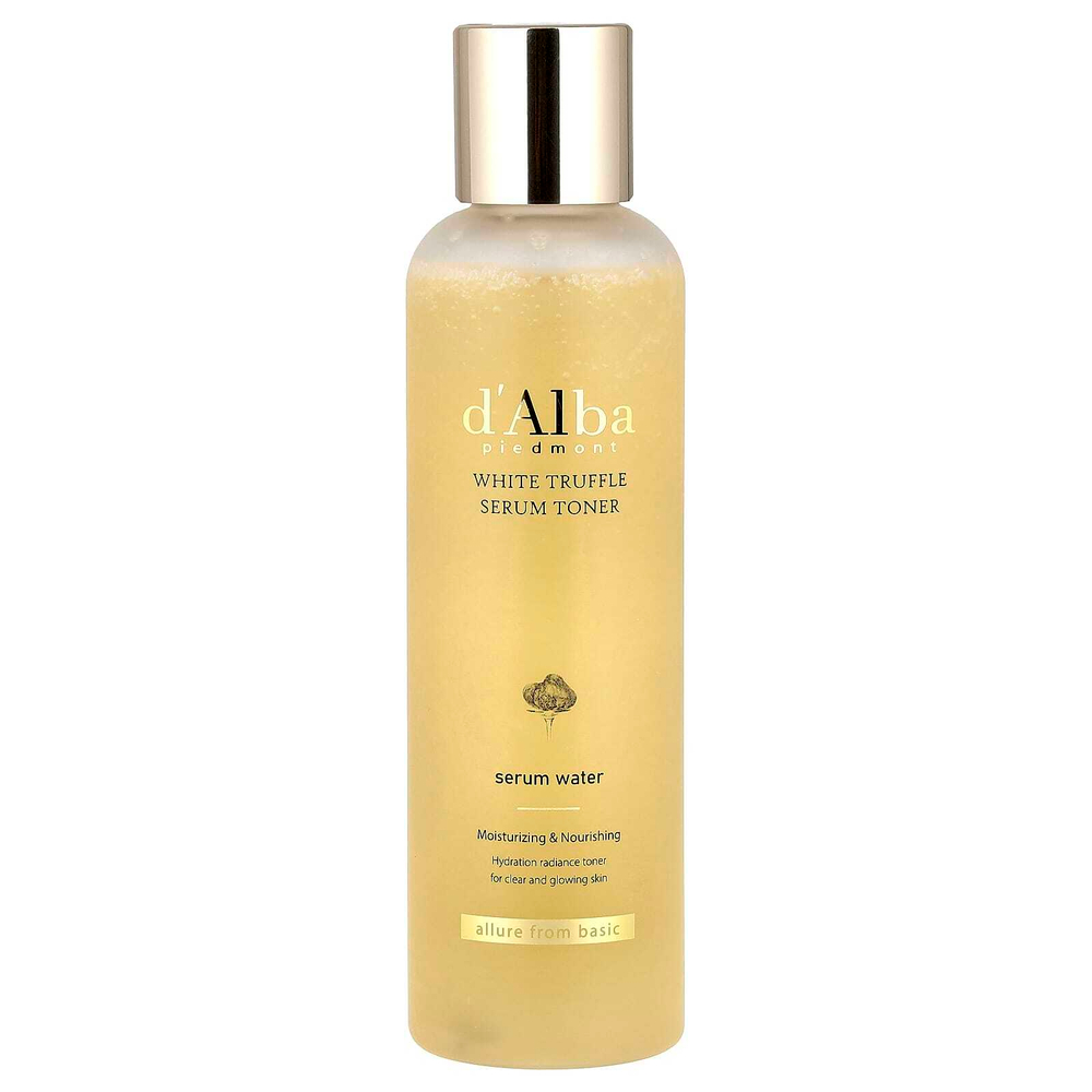 d'Alba, Сыворотка-тоник с белым трюфелем, 180 мл (6,08 жидк. Унции)