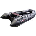 Лодка ПВХ Hunterboat Хантер Классика НД 360А Серый КМФ 360204