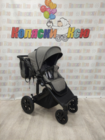 Коляска модульная 3в1 Farfello Molly Pro серый