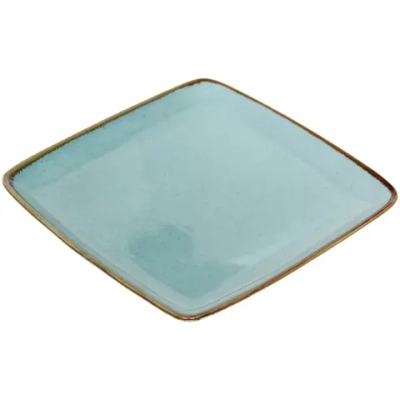 Тарелка керамическая «Tiffany Blue» обеденная 26*26*2см