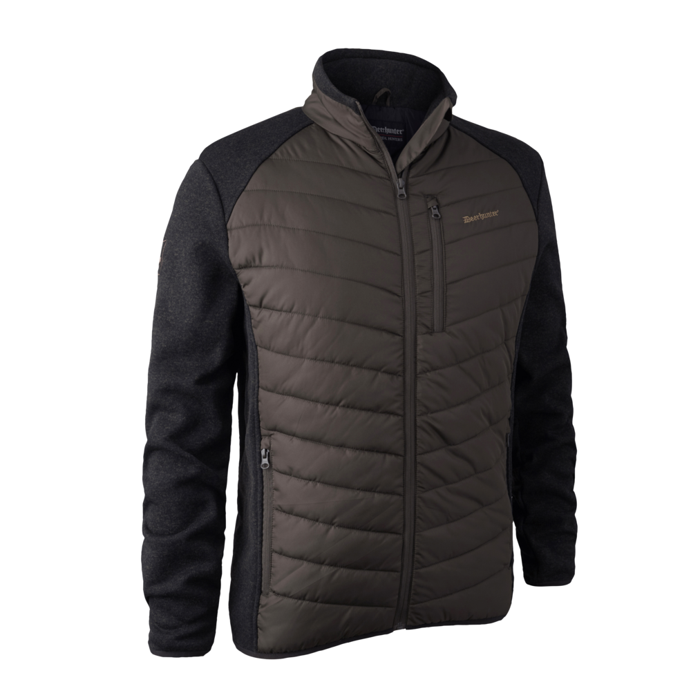 Куртка Deerhunter Moor Padded with knit (571 Brown Leaf)