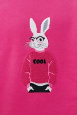 СВИТШОТ ЗАЙКА COOL FUCHSIA