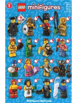 LEGO Minifigures 5 series Минифигурки 5 серия 8805