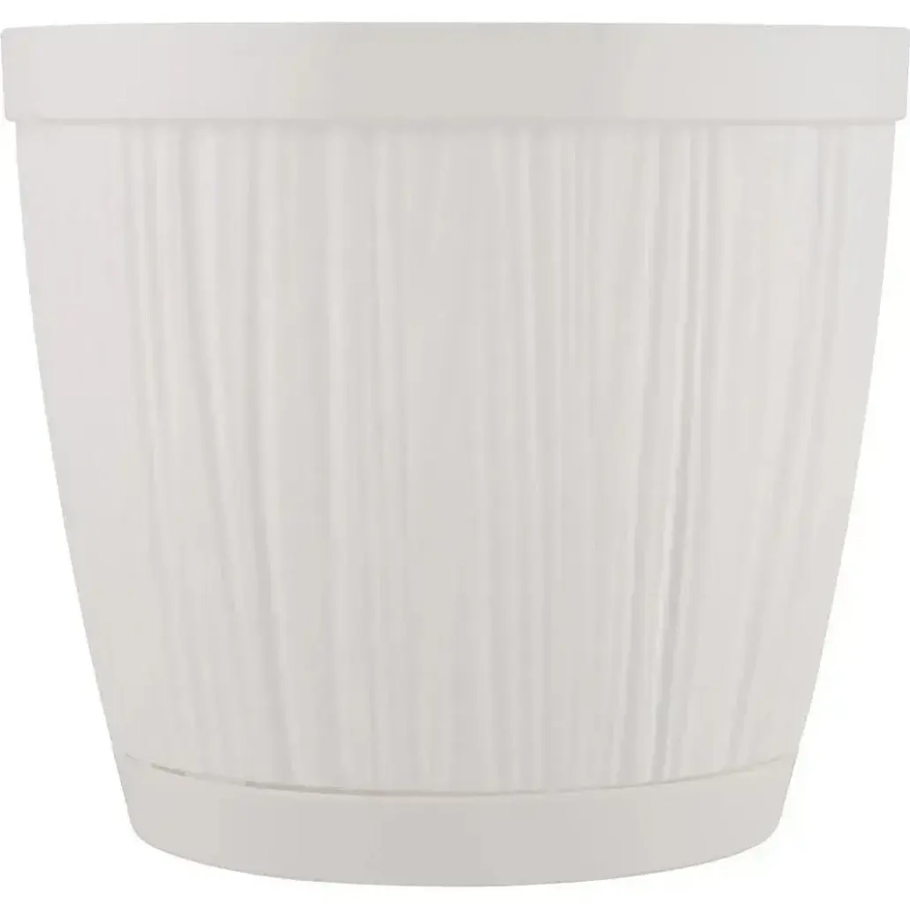Горшок для цветов InGreen BARCELONA 6,5л, D240мм белый