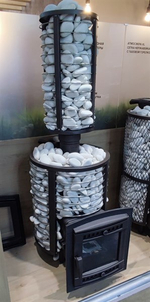 Банная печь «Атмосфера М» сетка из прутка до 14 м³