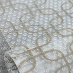 Коврик для кухонных ящиков в рулоне 45*500см "Узоры", коричневый