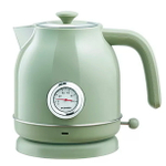 Чайник электрический Xiaomi Qcooker Retro Electric Kettle 1.7L, Оливковый (с датчиком температуры)