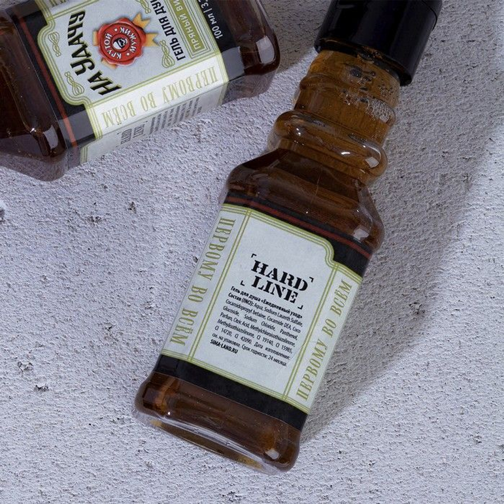 Гель для душа «На удачу» с ароматом пряного виски - 100 мл.