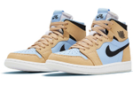 Кроссовки Jordan Air Jordan 1 High Zoom Air Cmft "Sesamepsychic Blue" (Женская размерная сетка)