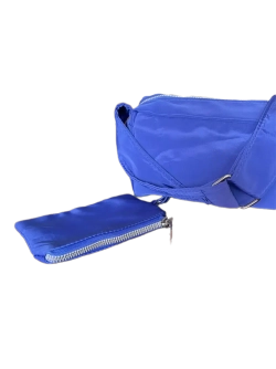 Сумка TRAVEL женская синяя QOZA