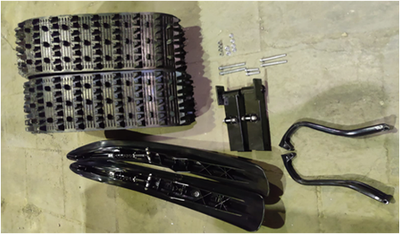 Установочный комплект гусеницы и лыжи GRIZLIK T200