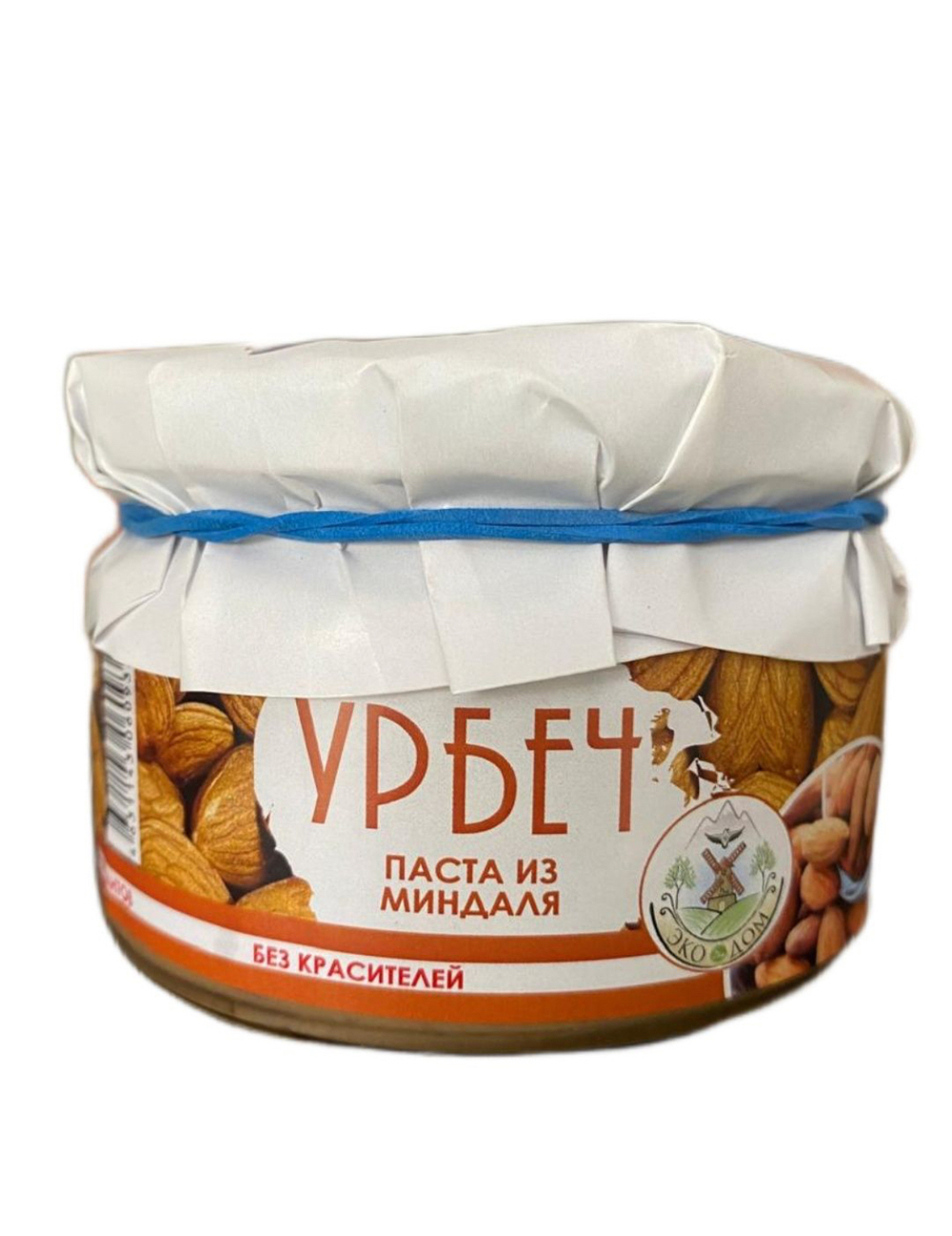 Урбеч из миндаля БЕЗ САХАРА, ЭКО ДОМ, 225гр