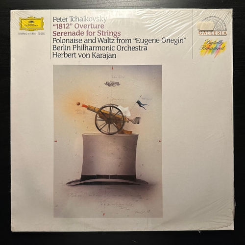 Чайковский - Увертюра «1812« - Струнная серенада - Полонез и вальс из оперы «Евгений Онегин» (Германия 1986г.)