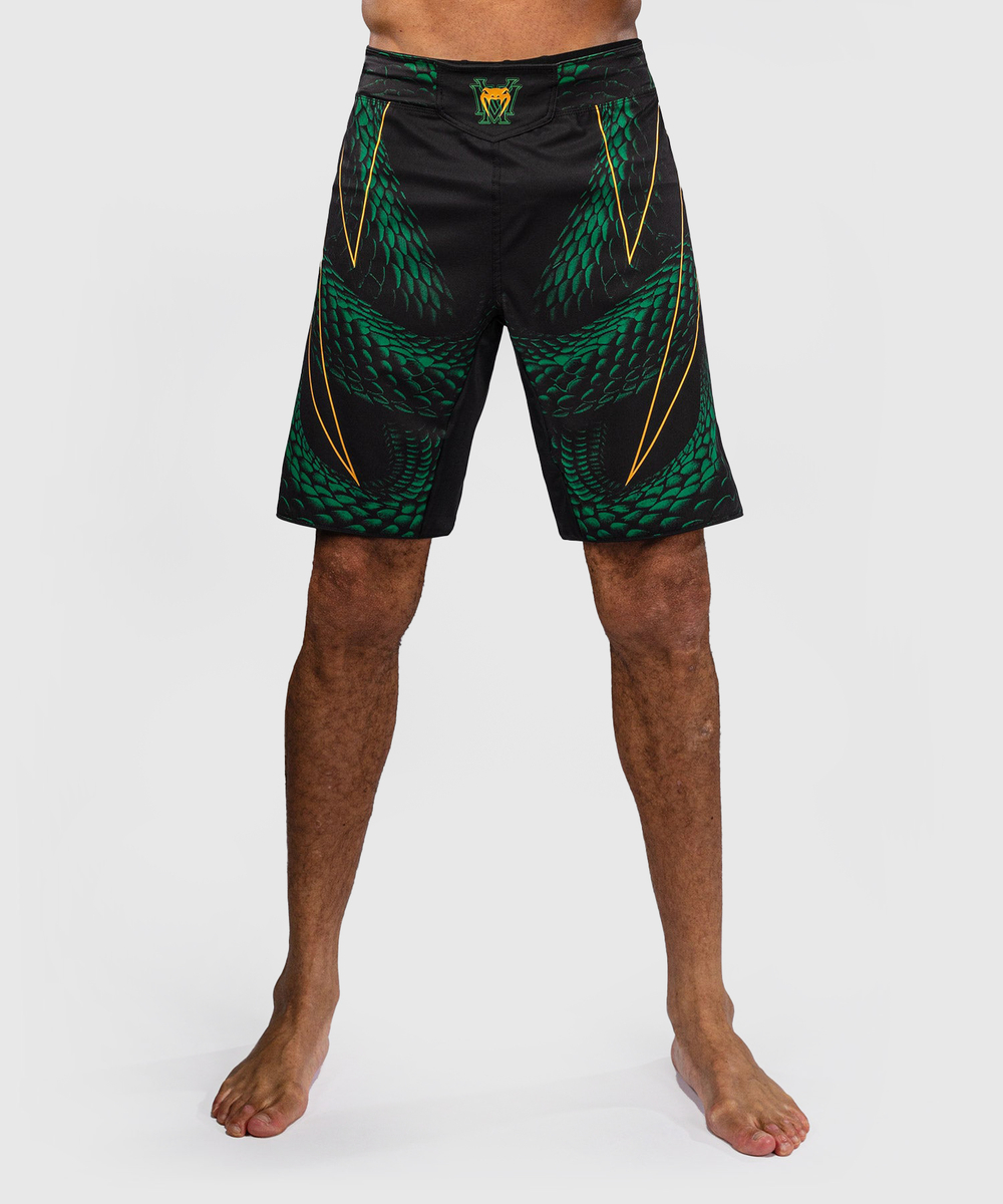 Шорты ММА Venum Matupa Black/Green/Gold