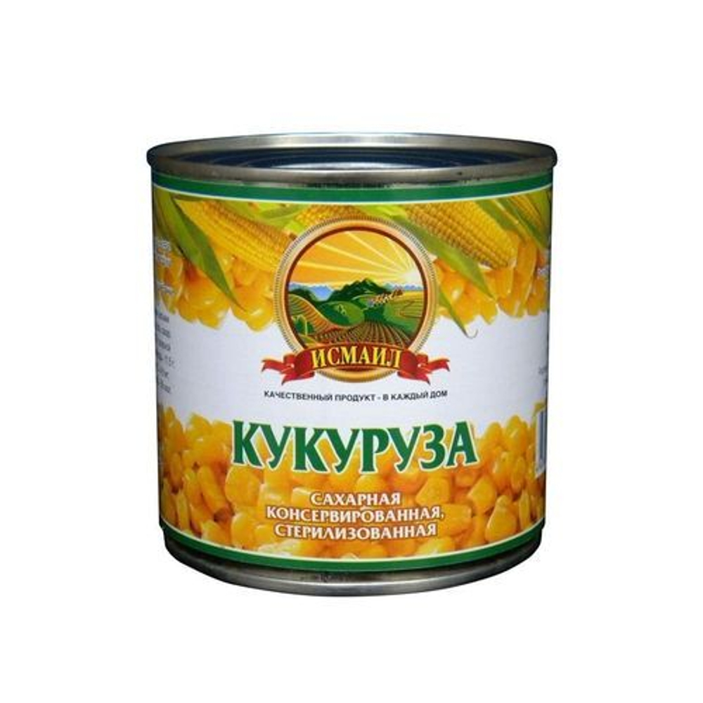 Исмаил Кукуруза Сахарная Консервированная 425мл