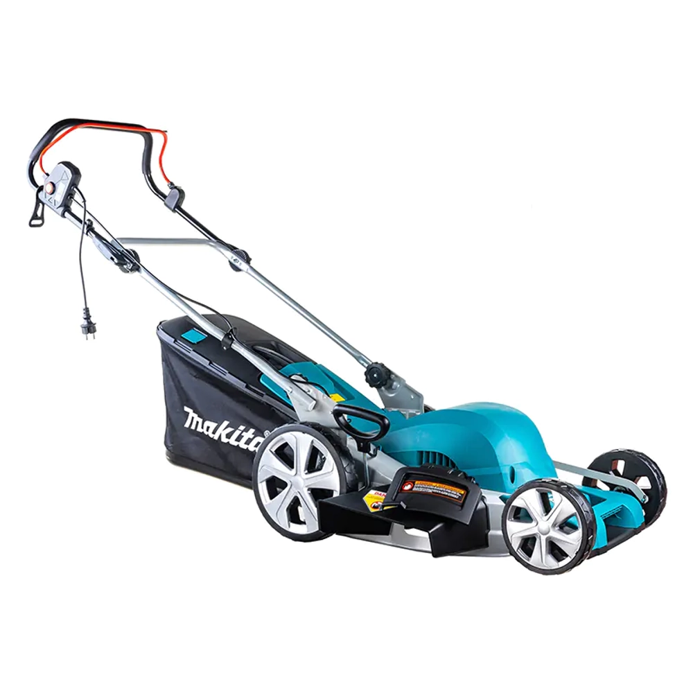 Электрическая газонокосилка Makita ELM4620: 1800 Вт, нож 46 см, ELM4620