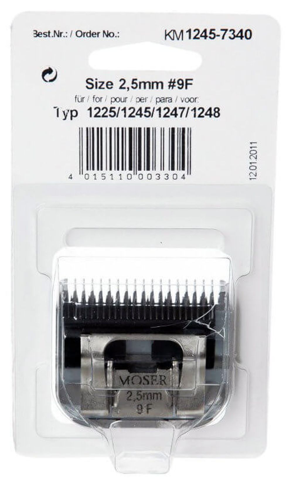 Ножевой блок 9F 2,5 мм (1245-7340) - 3