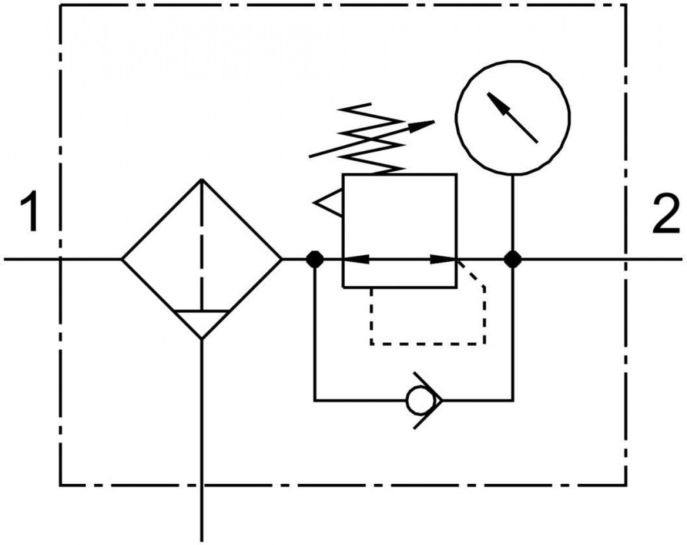 LFRS-3/4-D-DI-MAXI Фильтр-регулятор давления
