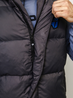 Жилет "НОХО" утеплённый, унисекс, цвет "Стальной ледник"