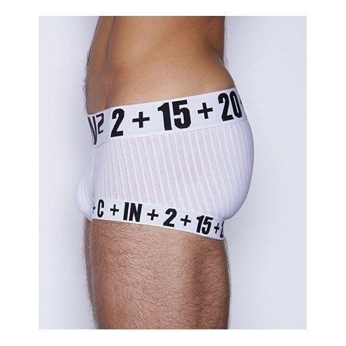 Мужские трусы хипсы X белые C-IN2