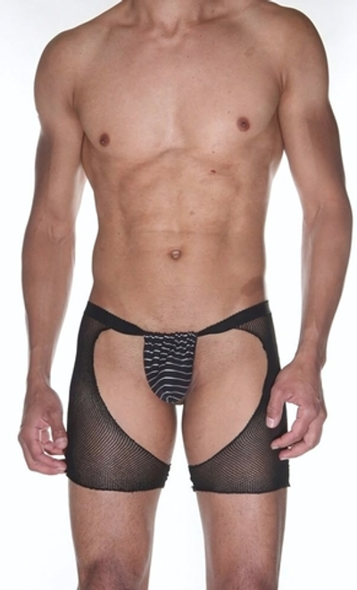 Мужские трусы-джоки оригинального пошива (Размер: L-XL) (Цвет: черный)