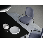 Стул LATITUDE Ror, Double Frame, велюр, черный/серый