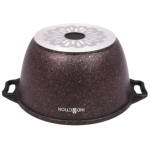 Кастрюля 2л со стекл. крышкой, АП линия «Granit Ultra Induction» (red)