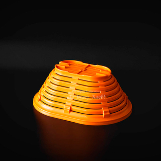 Овальная пластиковая корзина, 21х15 см, до 500 г теста