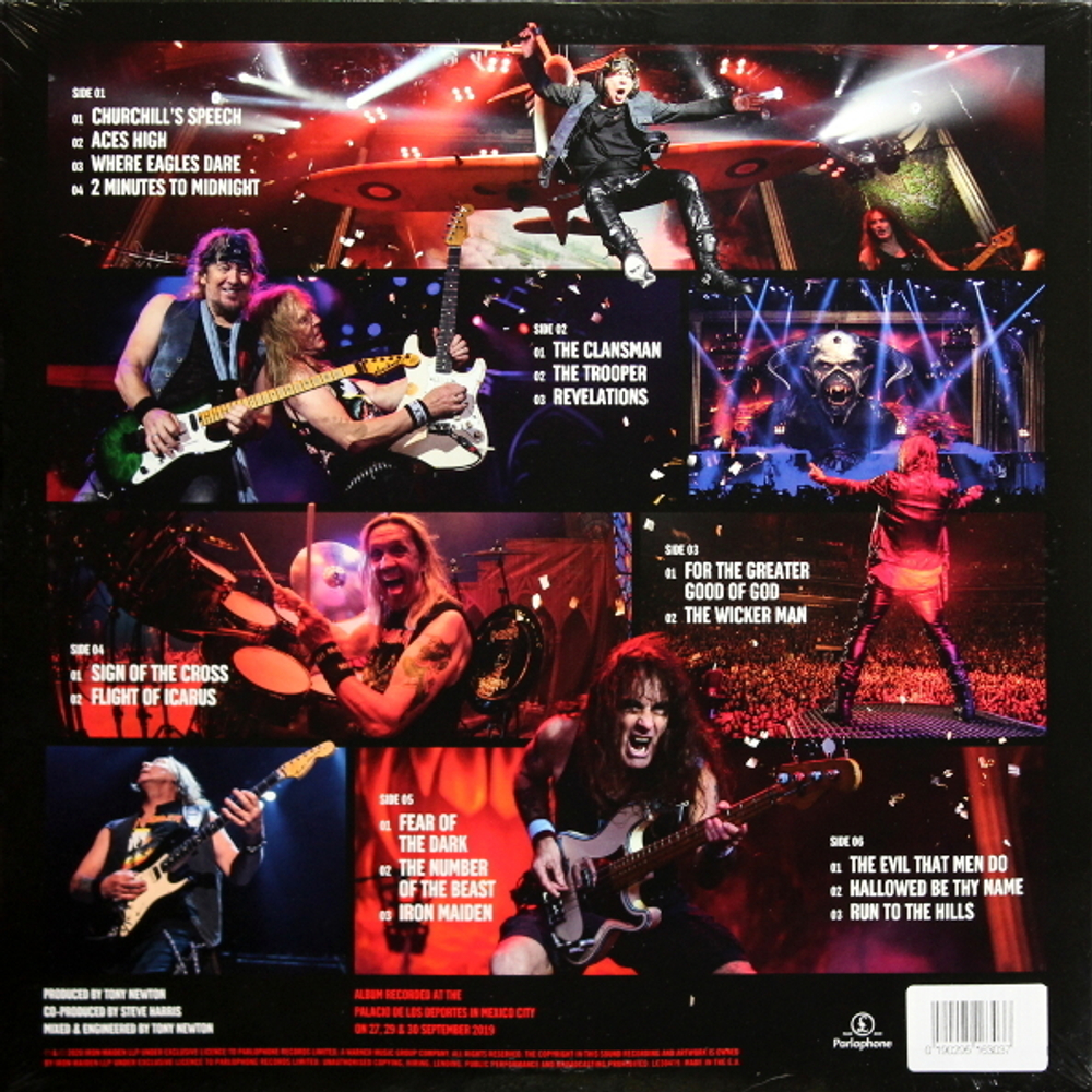 Iron Maiden / Nights Of The Dead, Legacy Of The Beast - Live In Mexico City (Limited Edition)(Coloured Vinyl)(3LP)