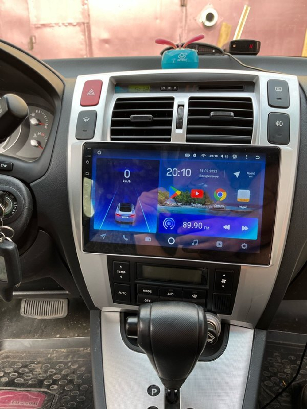 Магнитола для Hyundai Tucson 2004-2009 - Vaycar VA23-5546, Android 13, 8-ядер, 2Гб+32Гб, SIM-слот