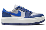 Jordan Air Jordan 1 Elevate Low "Cobalt Blue" trend thick-soled shock absorption non-slip increased low-cut retro basketball shoes women's blue