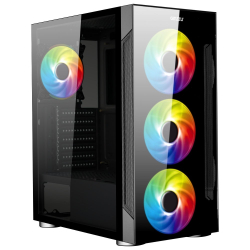 Ginzzu CL280 FAN 12CM RGB*4 USB3.0 Window